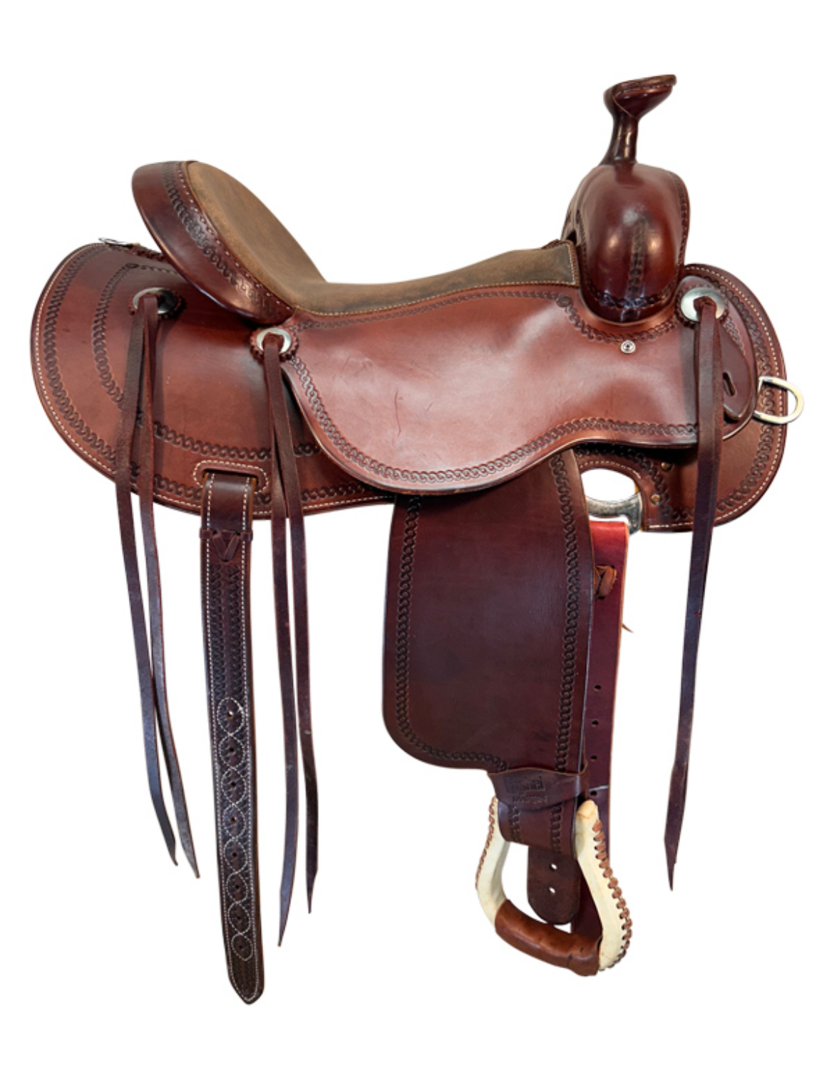 16 Inch Used Cashel Outfitter All Around Saddle - Image 5