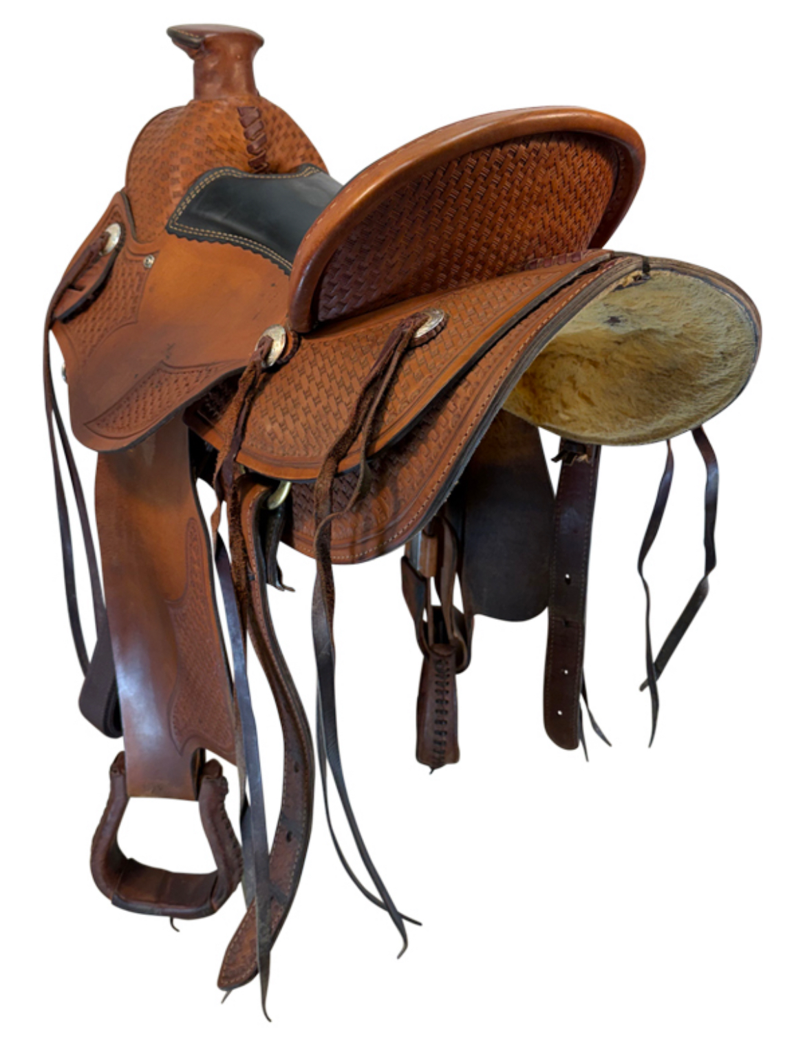 16 Inch Used Dakota Wade Ranch Saddle Wide Tree 809 - Image 5