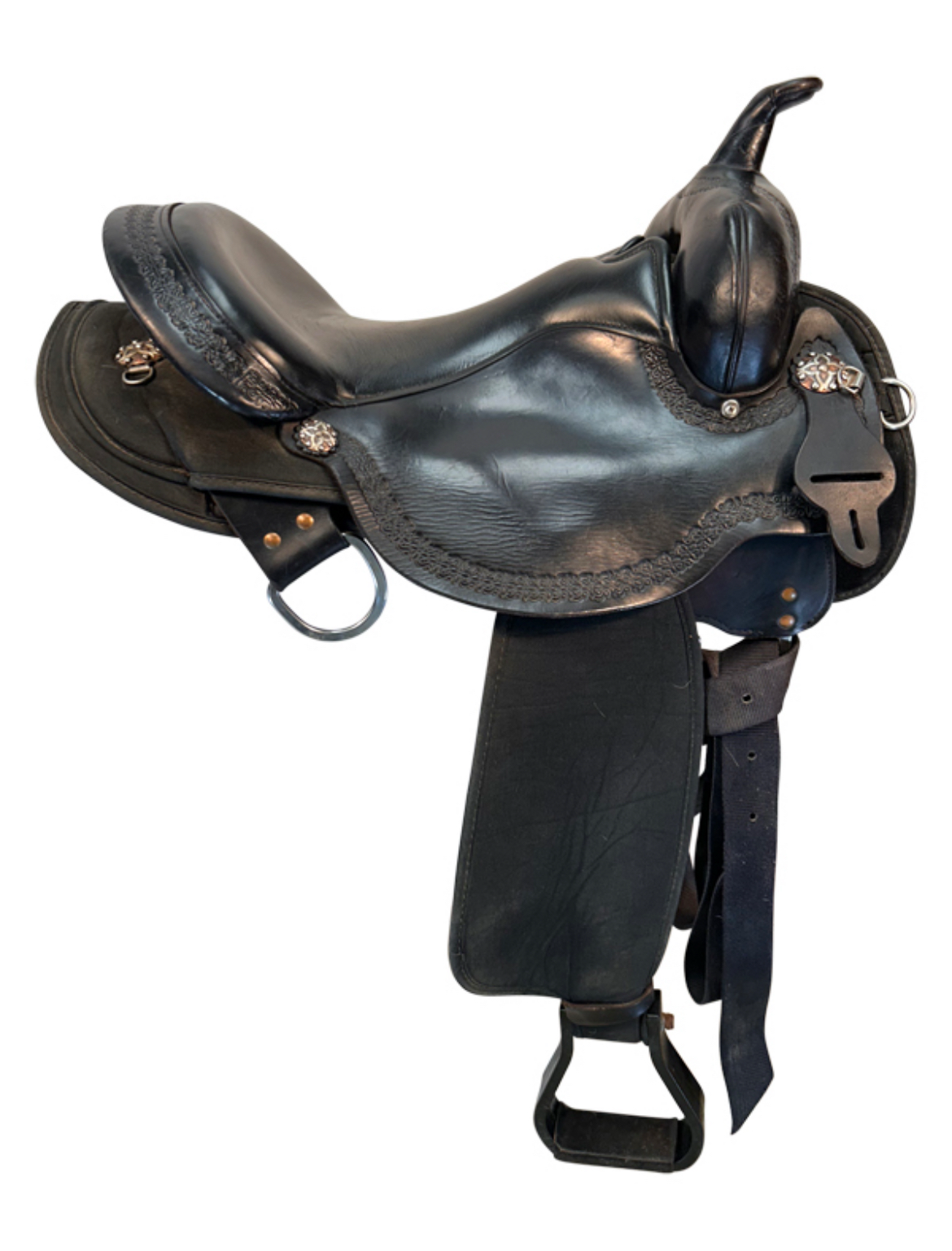 16 Inch Used High Horse Daisetta Trail Saddle 6914 - Image 3