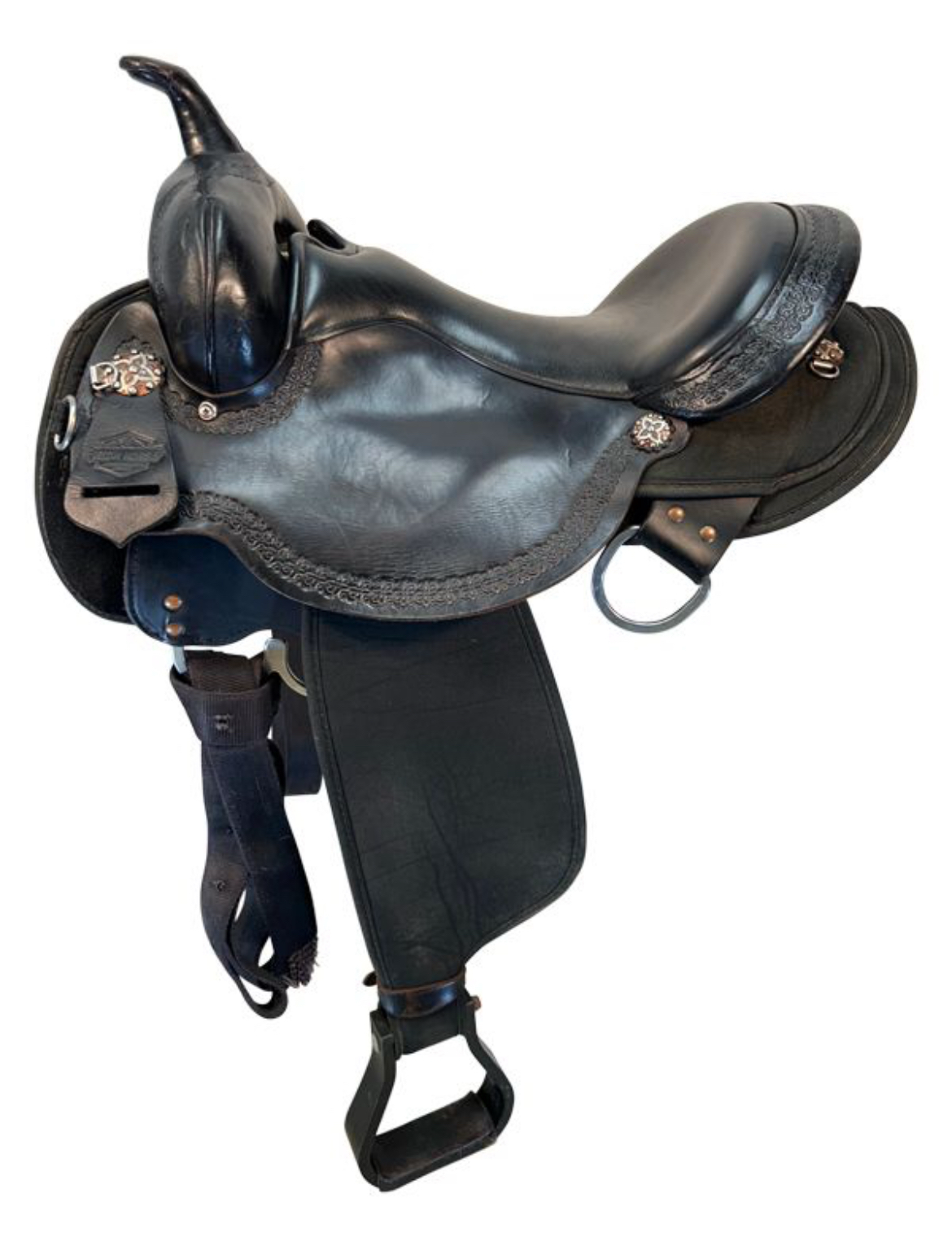 16 Inch Used High Horse Daisetta Trail Saddle 6914