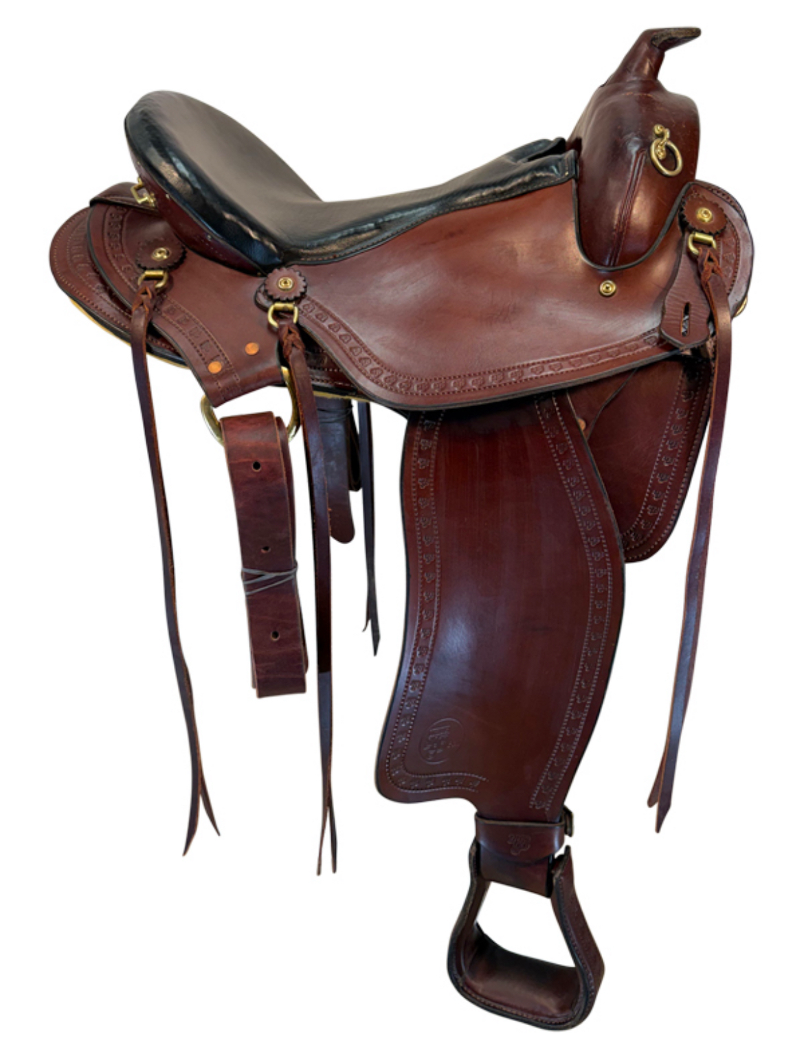 16 Inch Used Crates Trail Saddle Medium Tree 238-4 - Image 3