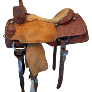 16 Inch Used Martin Cutting Saddle X Wide Tree