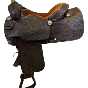16 Inch Used Price McLaughlin All Around Saddle Wide Tree