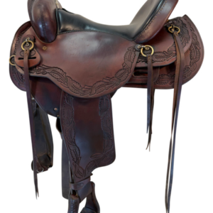 16 Inch Used Reinsman Trail Saddle Medium Tree 4100