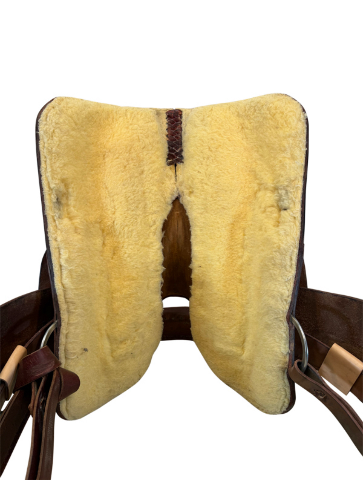 16 Inch Used Star of Texas Trail Saddle Medium Tree - Image 4