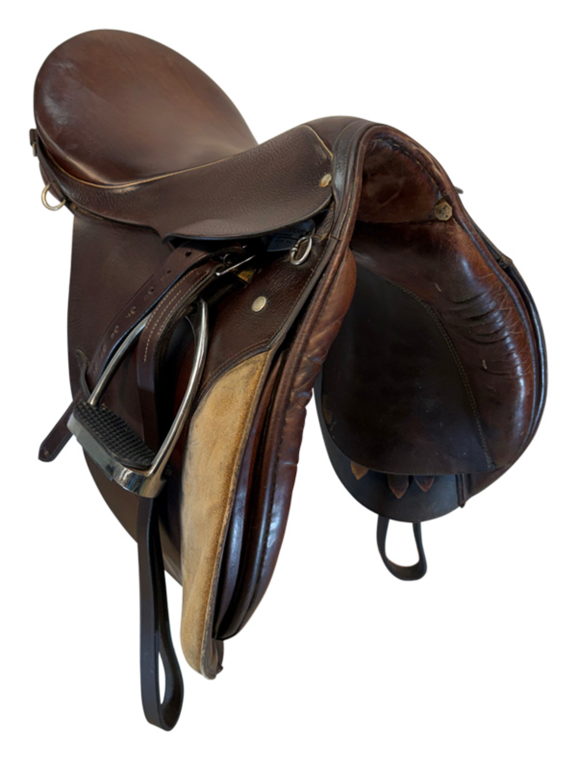 16 Inch Used Stubben Dressage Saddle Medium Tree - Image 3