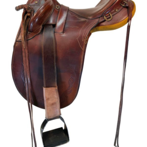 16 Inch Used Syd Hill Australian Saddle Suprema Bushmaster Poley