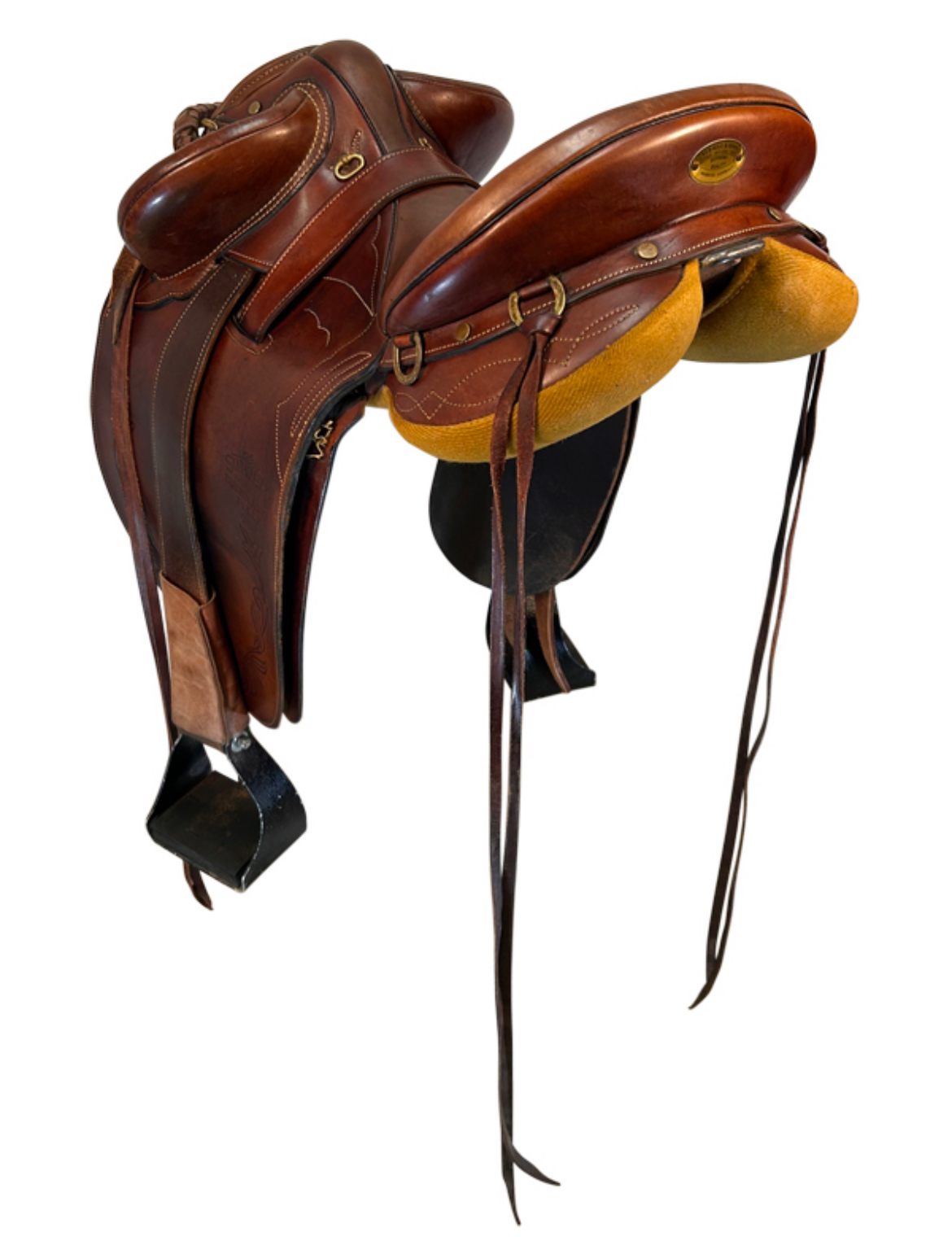 16 Inch Used Syd Hill Australian Saddle Suprema Bushmaster Poley - Image 5