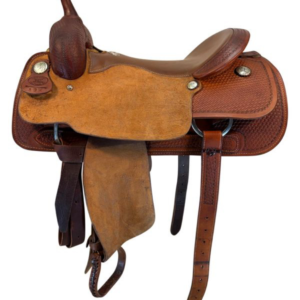 16.5Inch Used Billy Cook Pro Cutter Saddle Wide Tree 8940