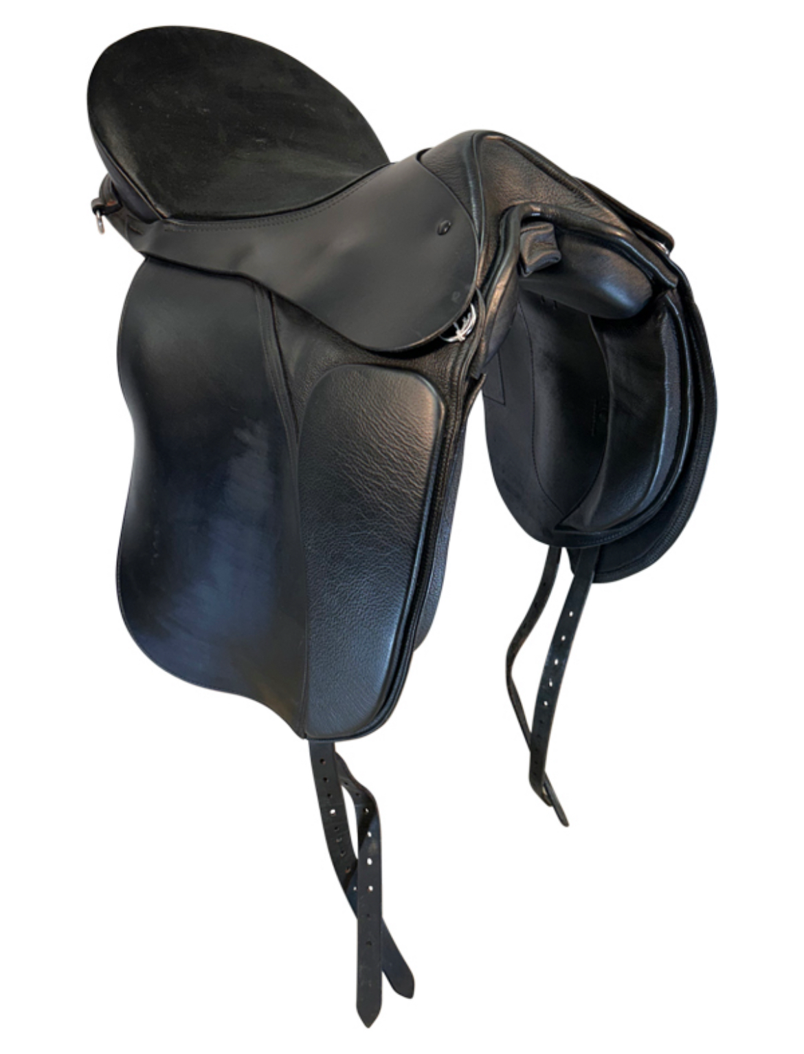 17 Inch Used Ansur Treeless Amigo Petite Dressage Saddle - Image 4