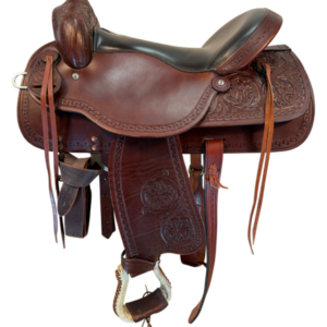 17 Inch Used Big Horn Trail Saddle Medium Tree 950