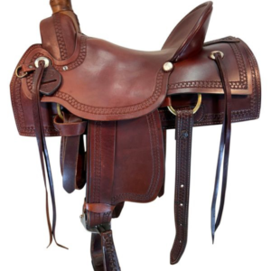 17 Inch Used Dakota Roping Saddle 205 Wide Tree