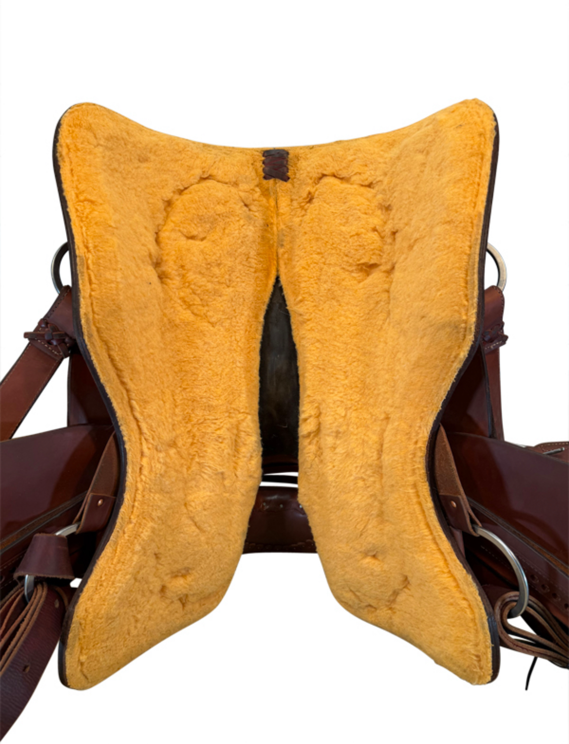 17 Inch Used HR Saddlery Ranch Saddle Medium Tree 723 - Image 4