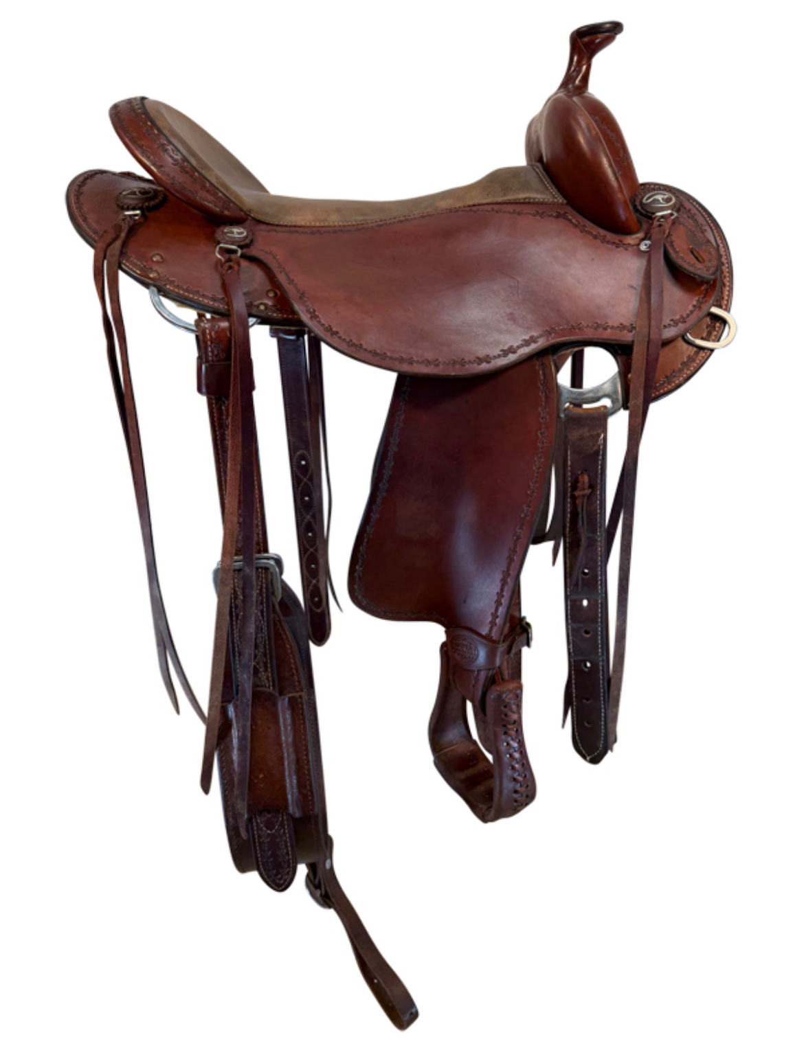 17 Inch Used Martin Clinton Anderson Aussie Saddle - Image 2