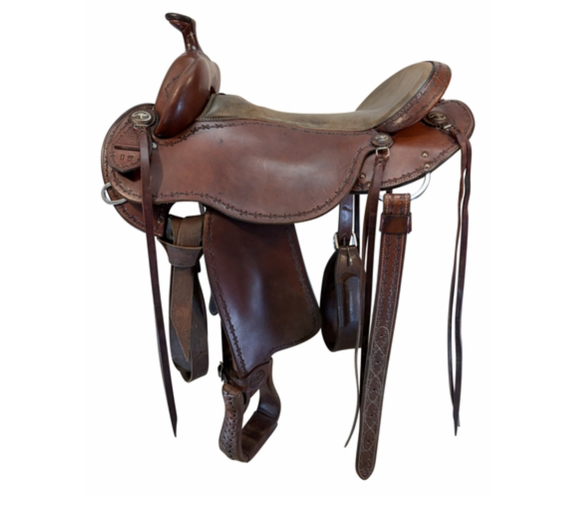 17 Inch Used Martin Clinton Anderson Aussie Saddle