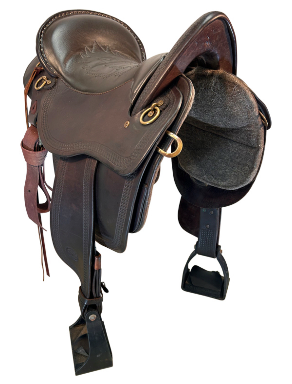 17 Inch Used Reinsman Endurance Saddle - Image 4