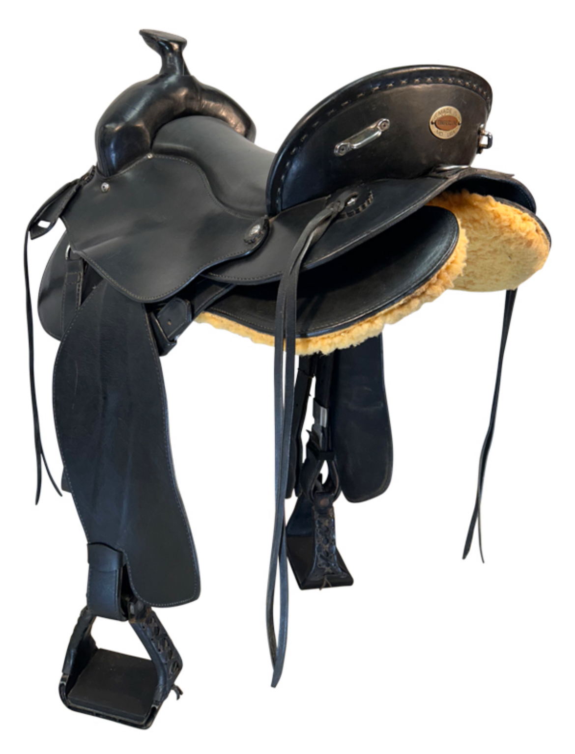 17 Inch Used Timberline Trail Saddle Wide Tree - Image 3