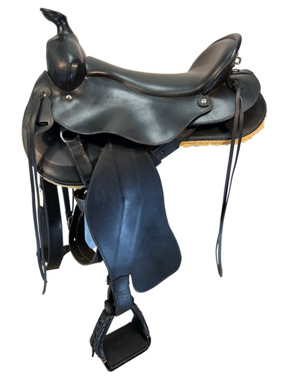 17 Inch Used Timberline Trail Saddle Wide Tree