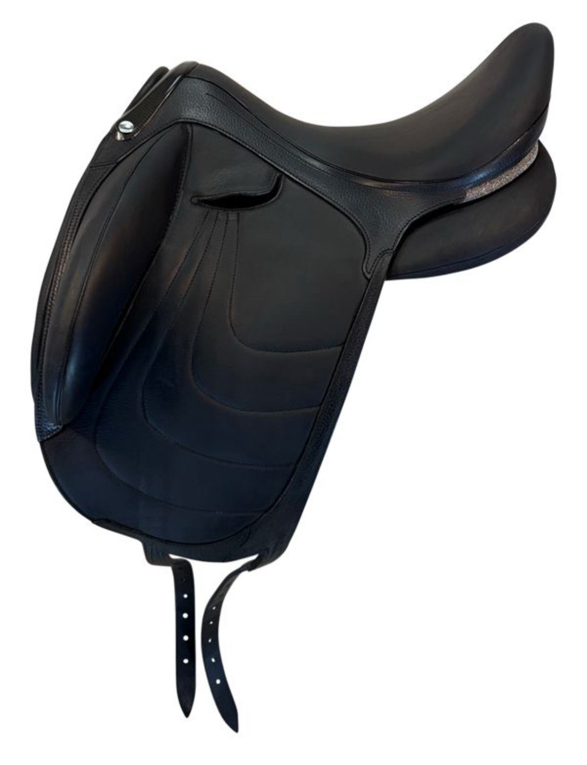 17.5Inch Used Devoucoux Dressage Saddle Medium Tree Mikala Harmonie