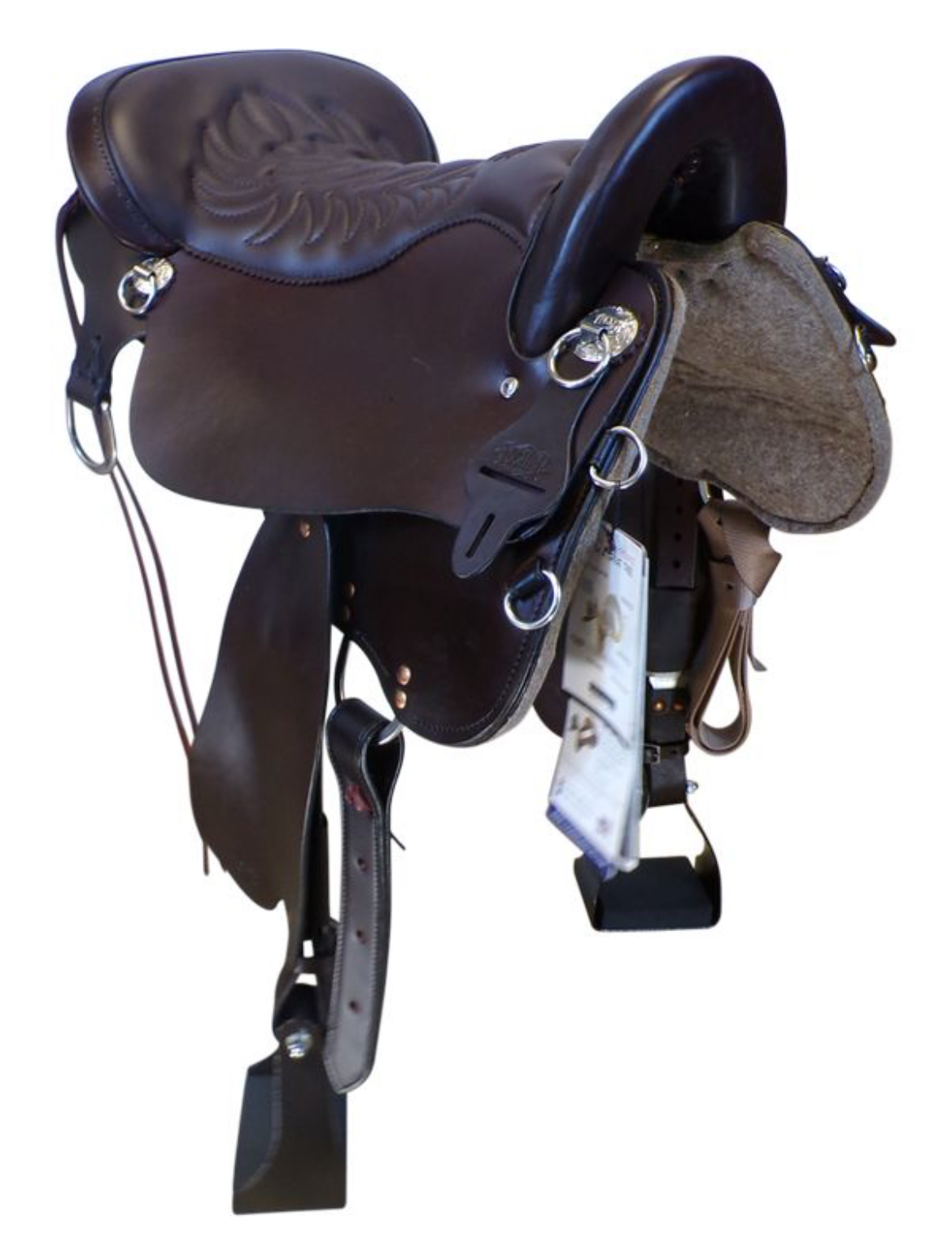 17.5Inch Used Tucker Endurance Trail Saddle T59 - Image 4