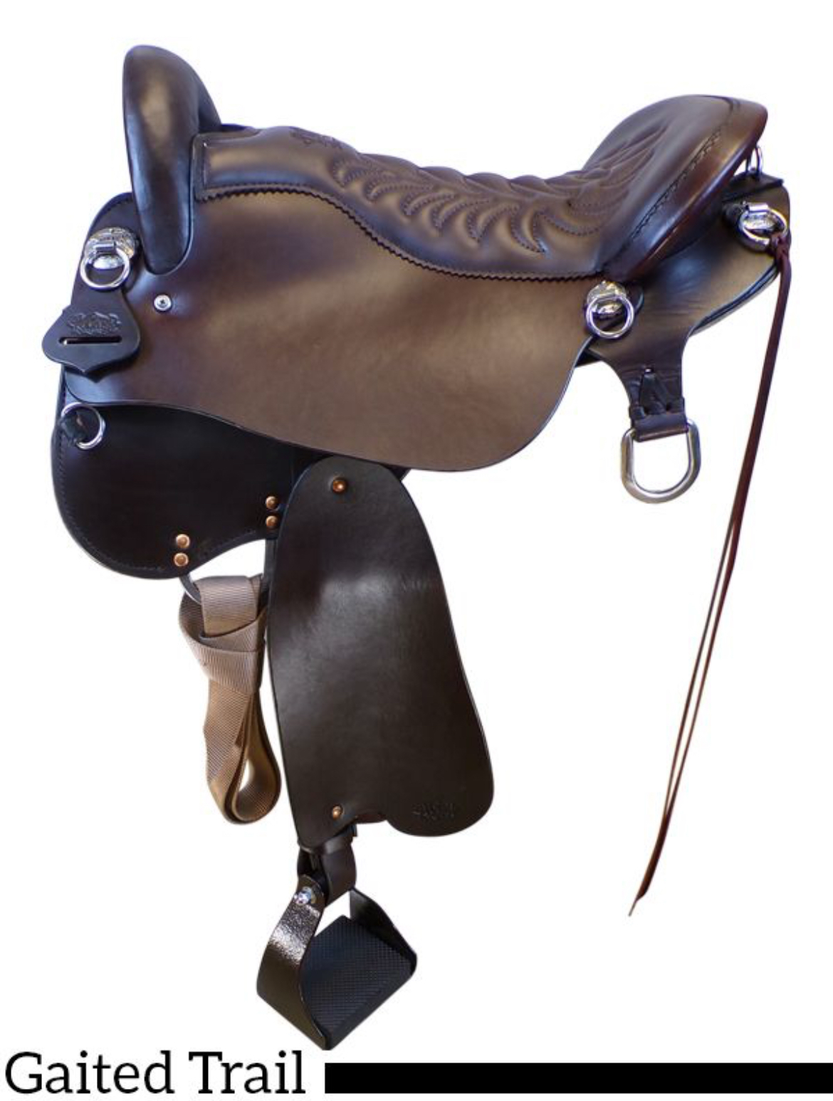17.5Inch Used Tucker Endurance Trail Saddle T59