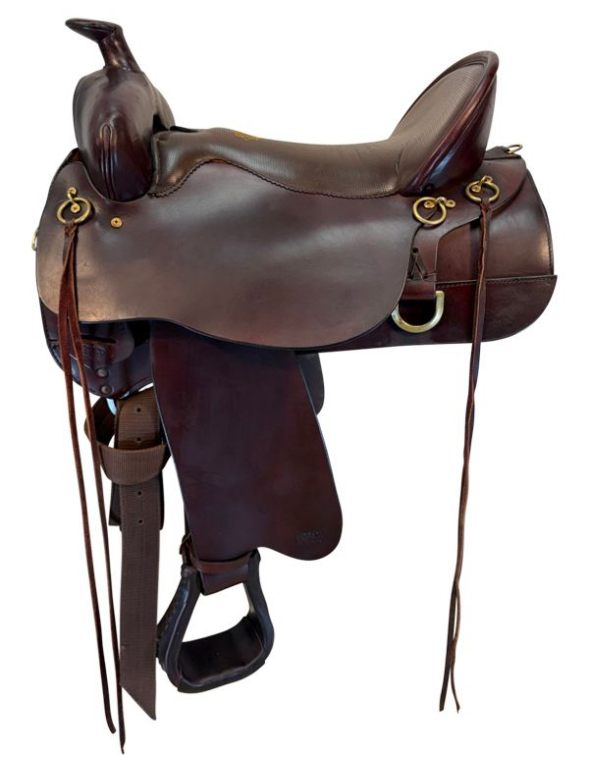 17.5Inch Used Tucker High Plains Trail Saddle Wide Tree 262