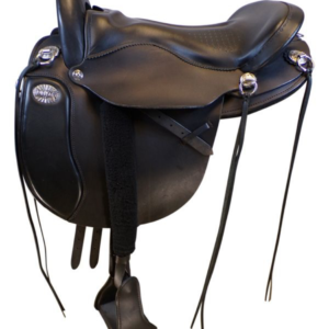 17.5Inch Used Tucker Horizon Nomad Trail Saddle X Wide Tree 249