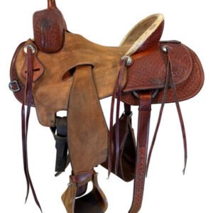 16 Inch Used Sues Ranch Saddle Wide Tree