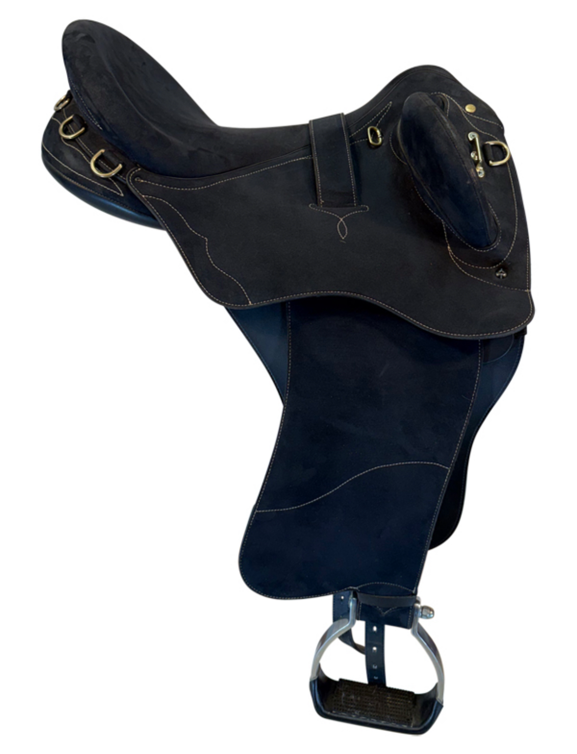 Large Used Wintec Pro Stock English Saddle Medium Tree - Image 4