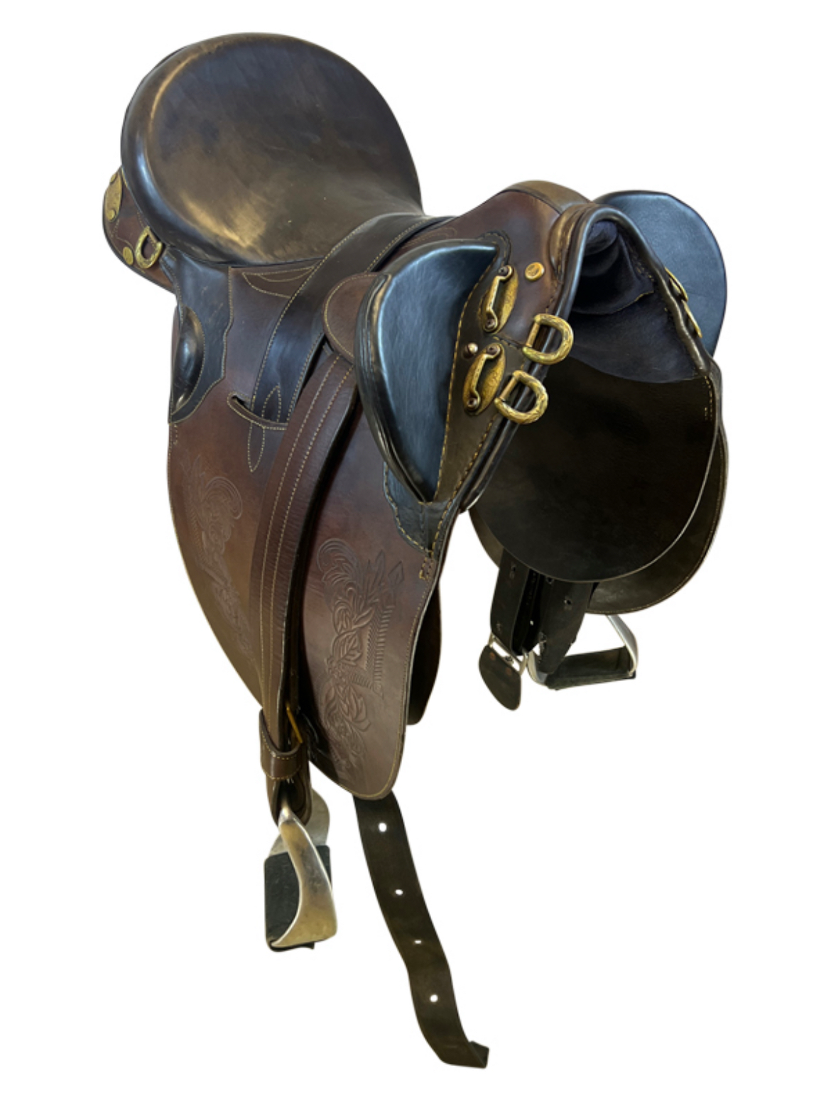 14 Inch Used Colin Dangaard Australian Saddle - Image 3