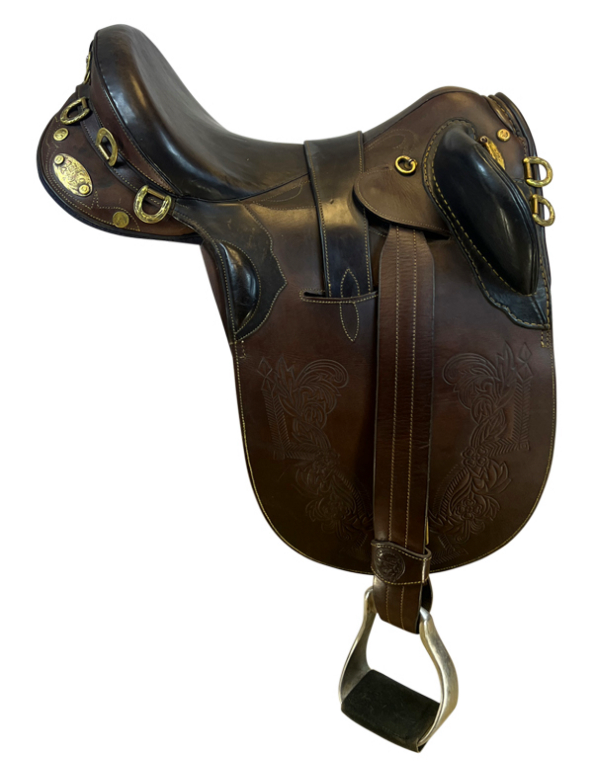 14 Inch Used Colin Dangaard Australian Saddle - Image 5