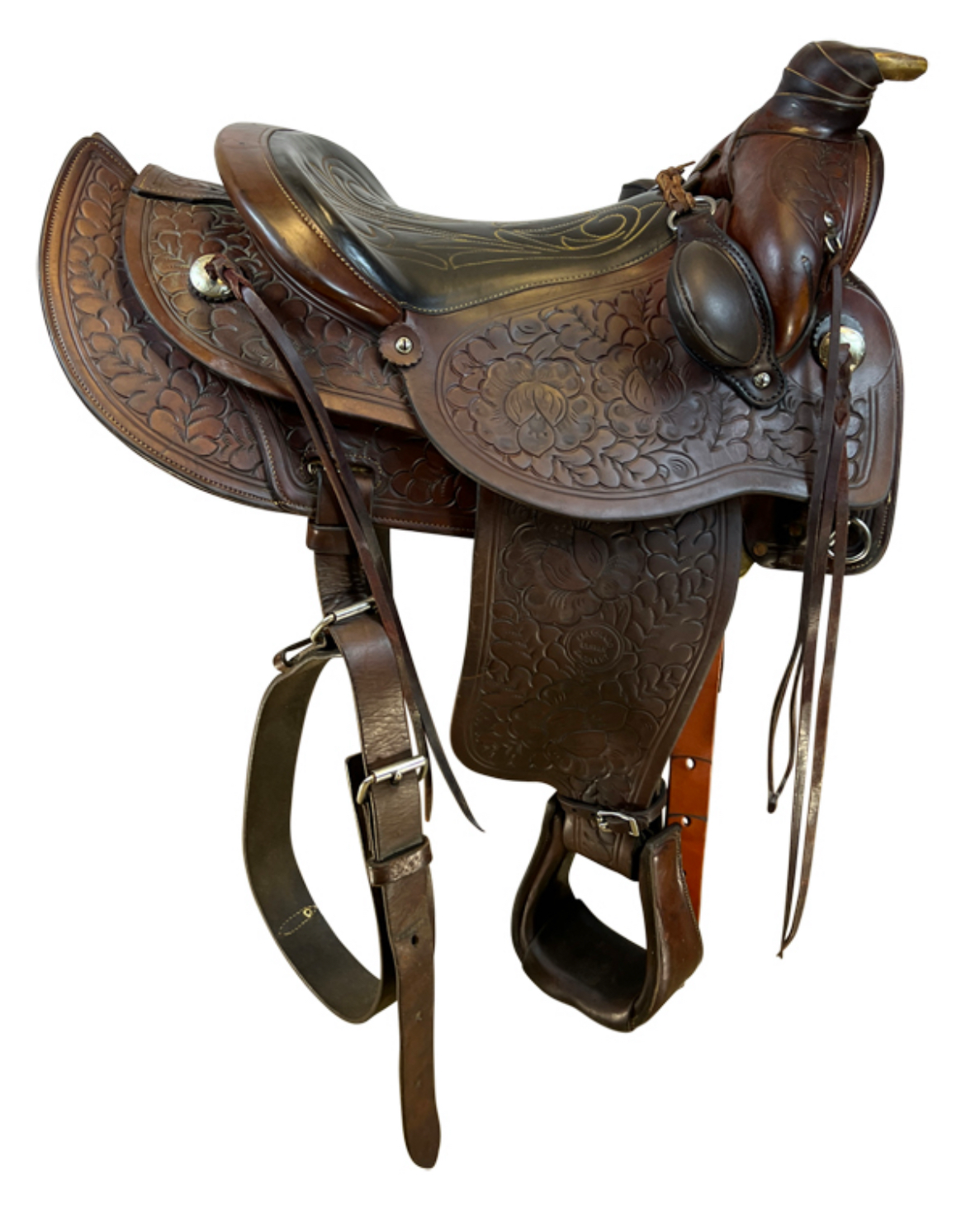 15.5Inch Used Colorado Saddlery Roping Saddle - Image 3