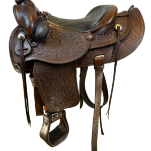 15.5Inch Used Colorado Saddlery Roping Saddle