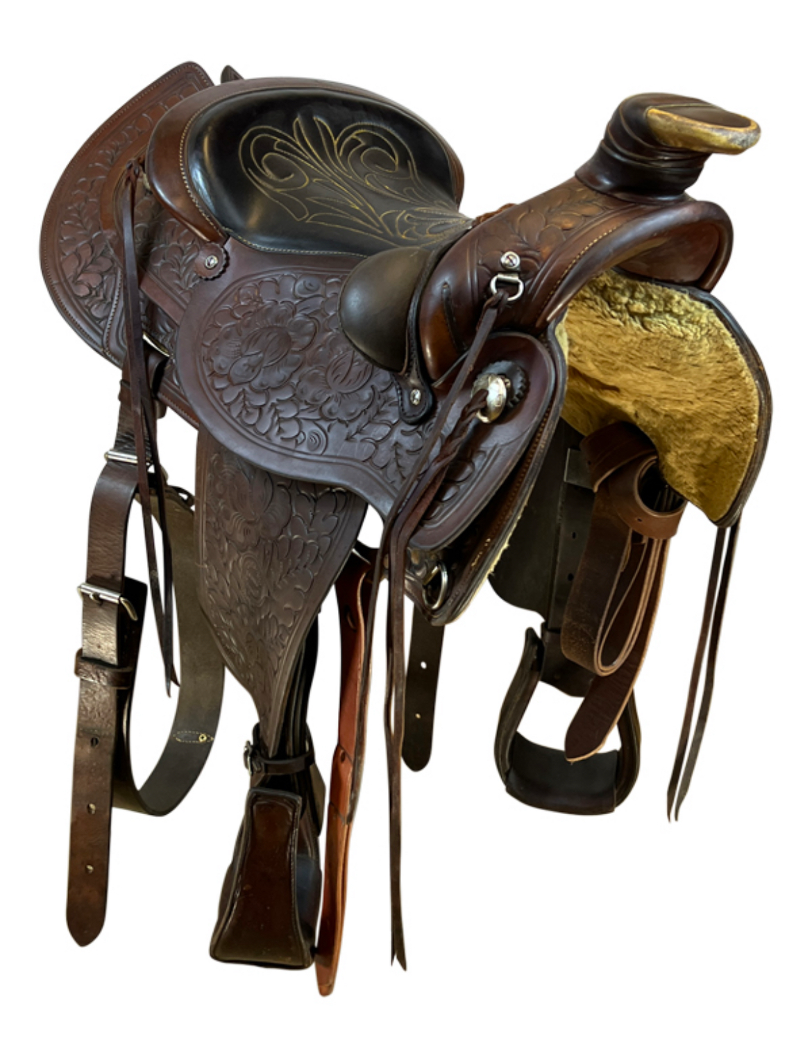 15.5Inch Used Colorado Saddlery Roping Saddle - Image 4