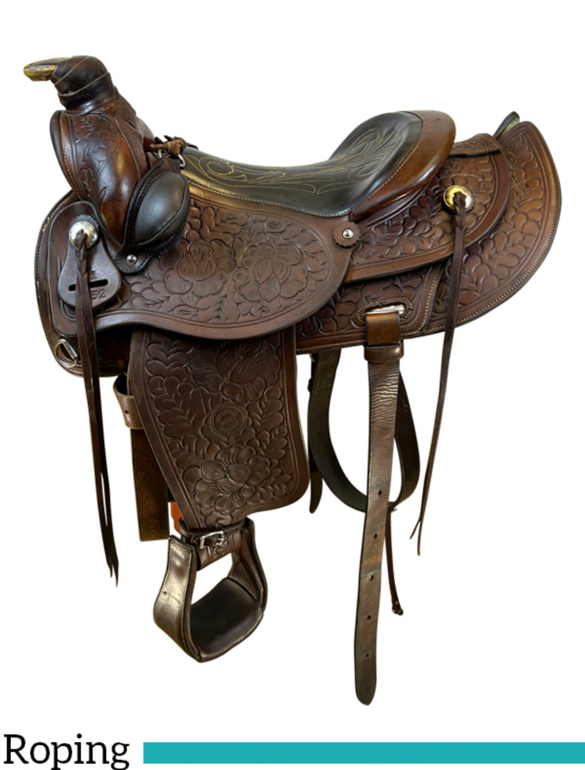 15.5Inch Used Colorado Saddlery Roping Saddle