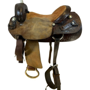 16 Inch Used Billy Cook Cutting Saddle 790