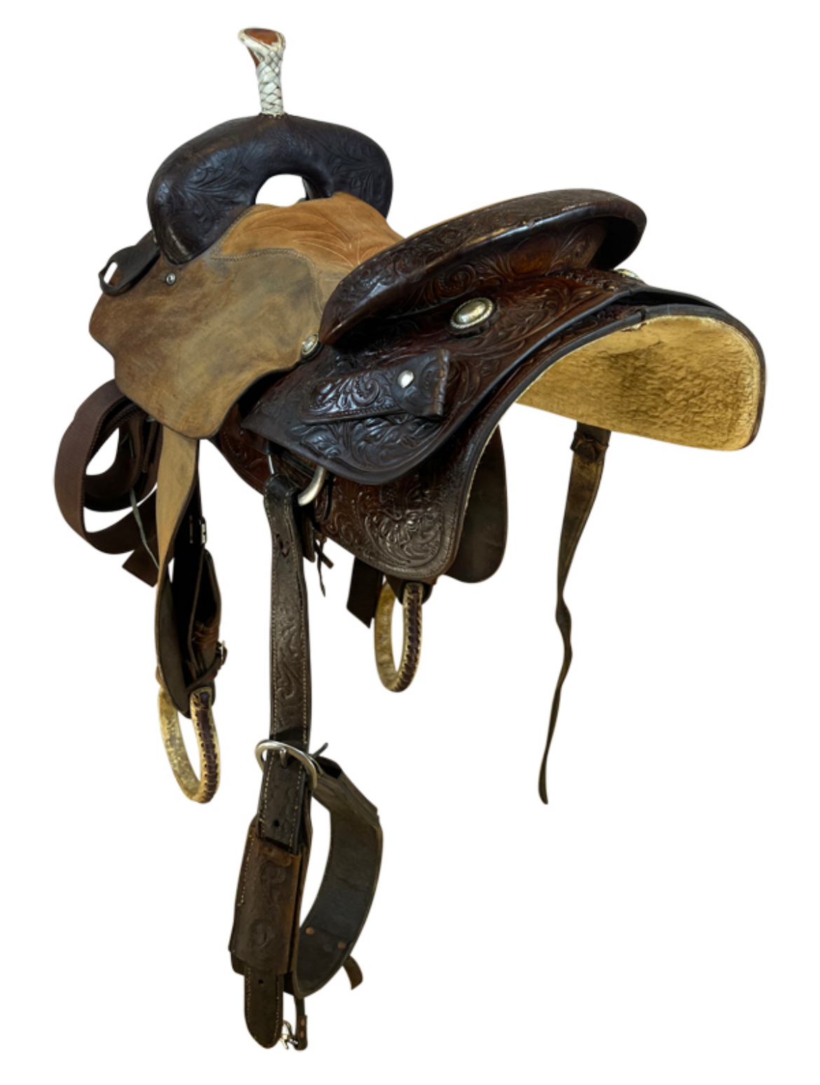 16 Inch Used Billy Cook Cutting Saddle 790 - Image 4