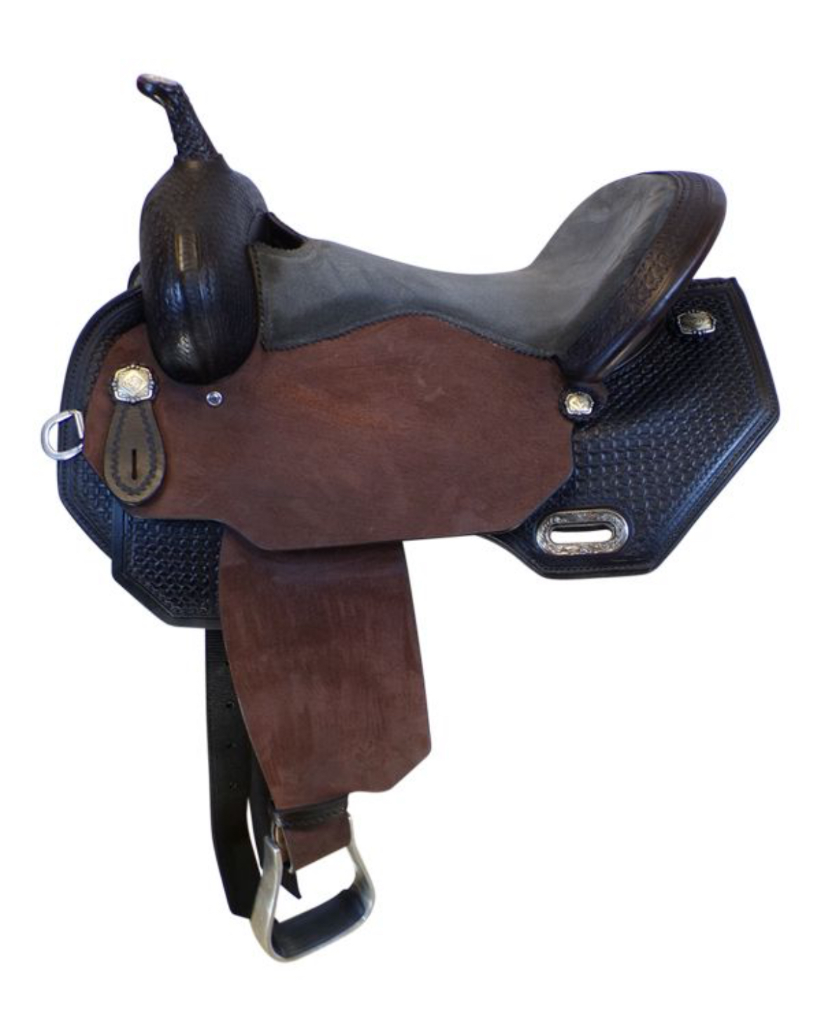 16 Inch Used Circle Y Sarah Rose Prairie Rose Barrel Saddle 1401 Wide Tree