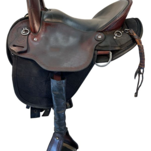 16 Inch Used Crest Ridge Saddley Endurance Saddle Wide Tree