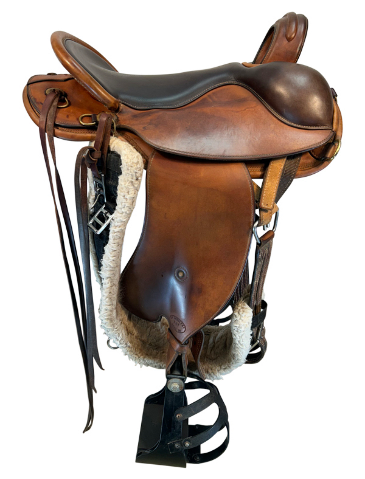 16 Inch Used Sr Saddlery Endurance Saddle 767 - Image 2