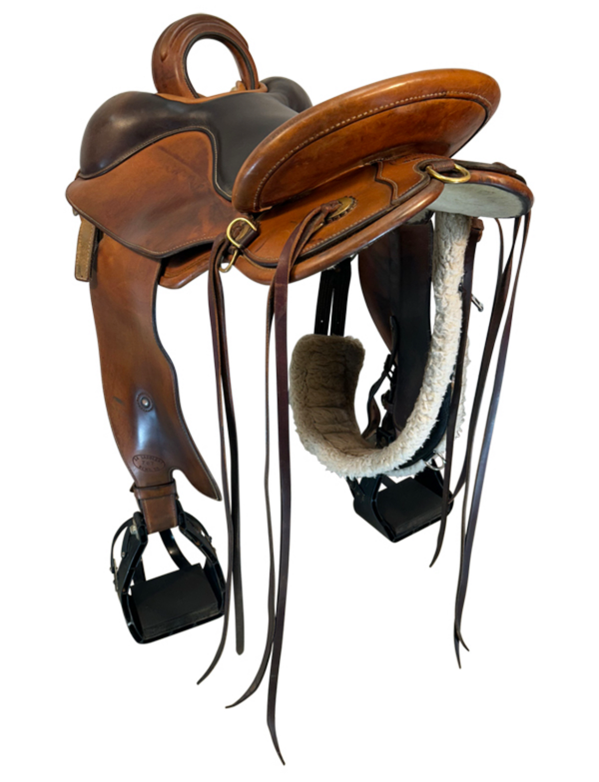 16 Inch Used Sr Saddlery Endurance Saddle 767 - Image 4