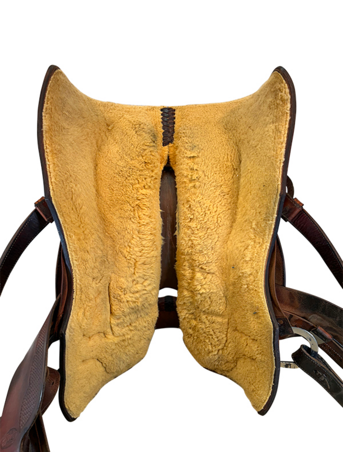16.5Inch Used Bobs Custom Cutting Saddle - Image 5
