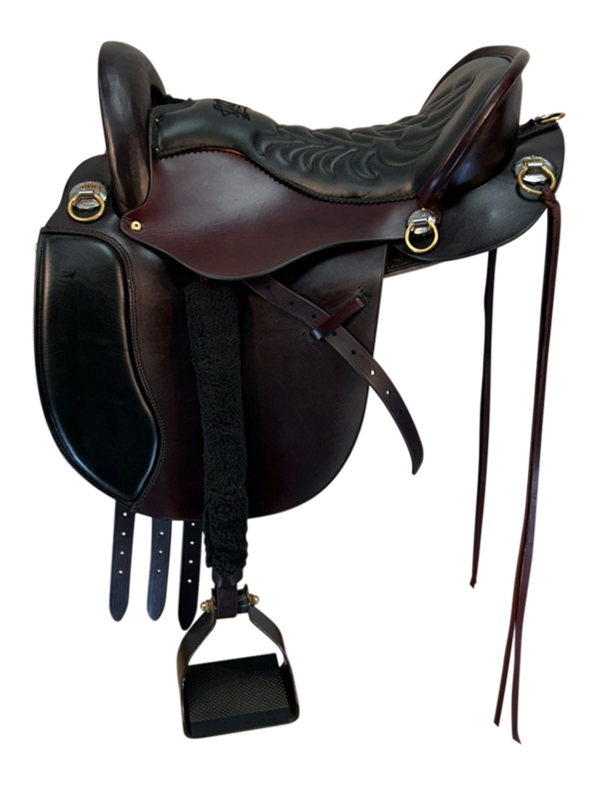 16.5Inch Used Tucker Endurance Saddle T49 Wide Tree