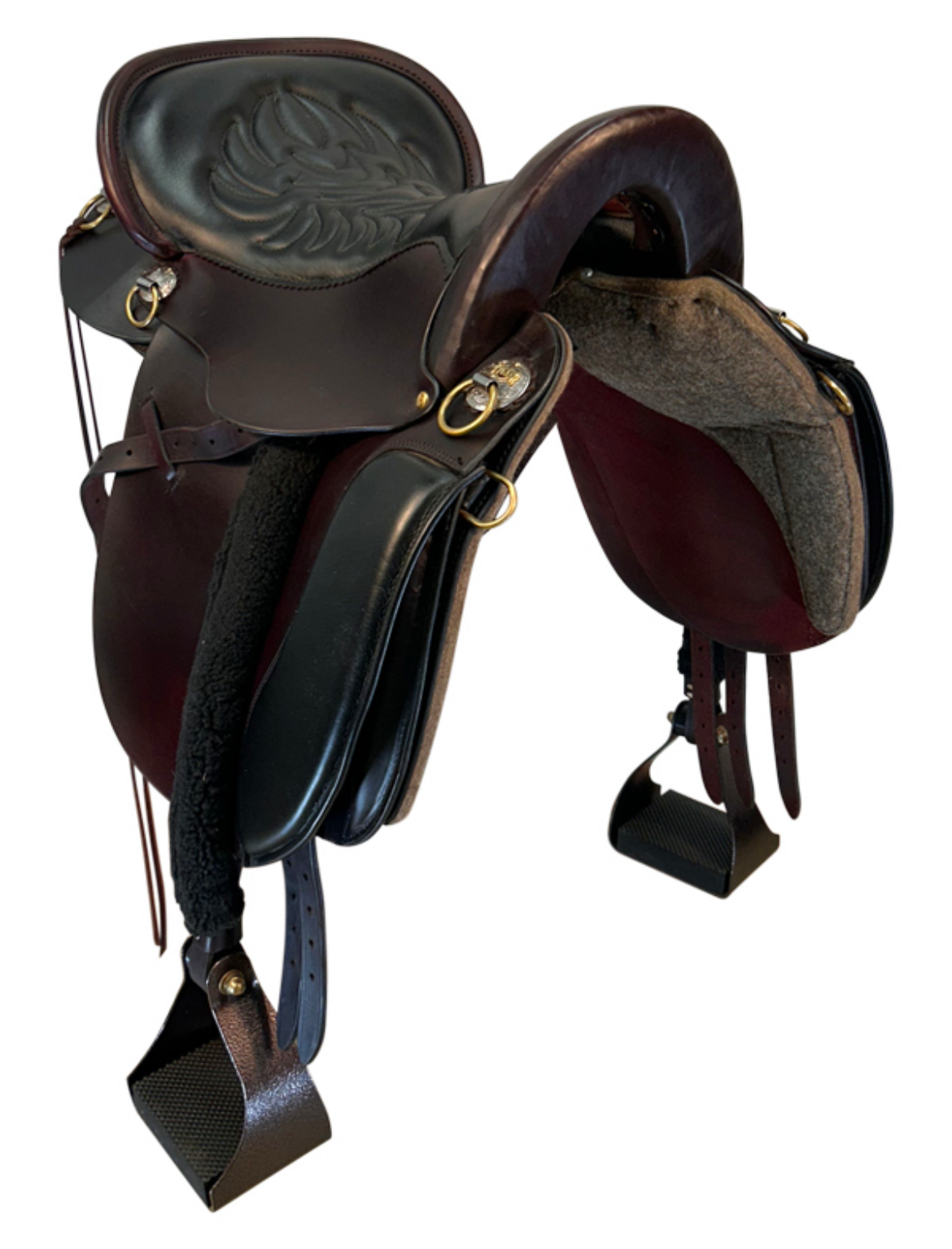 16.5Inch Used Tucker Endurance Saddle T49 Wide Tree - Image 3