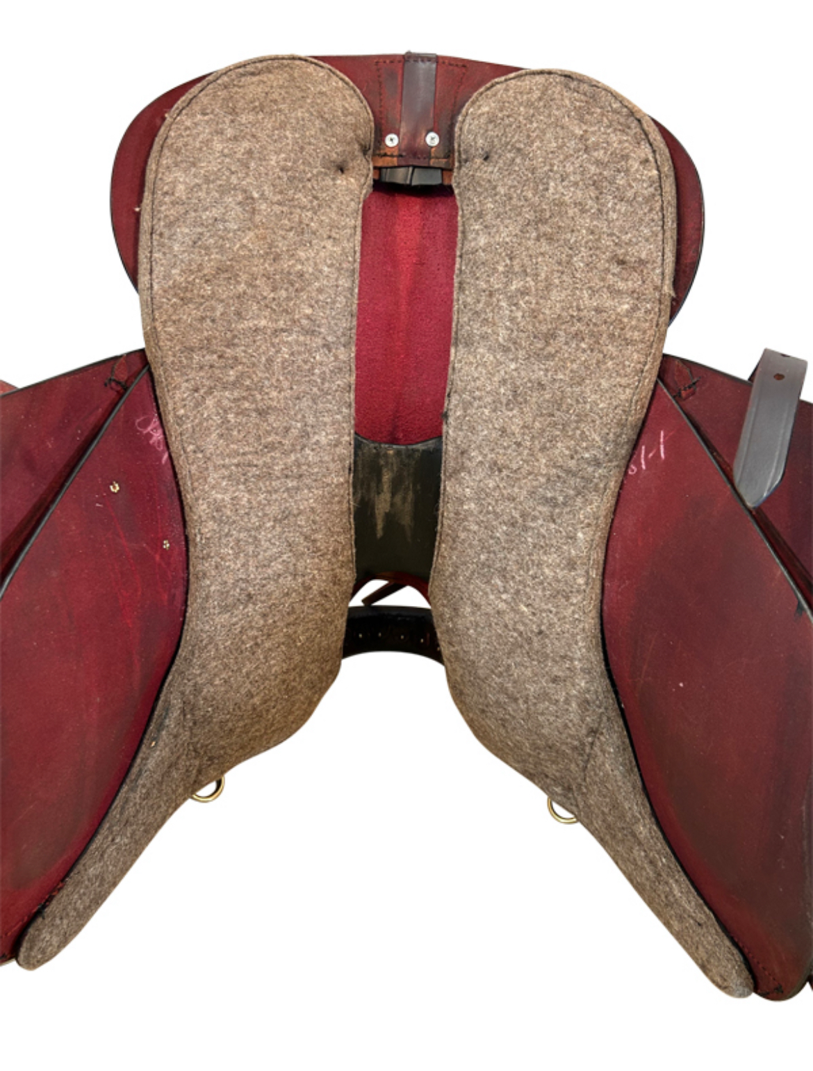 16.5Inch Used Tucker Endurance Saddle T49 Wide Tree - Image 4
