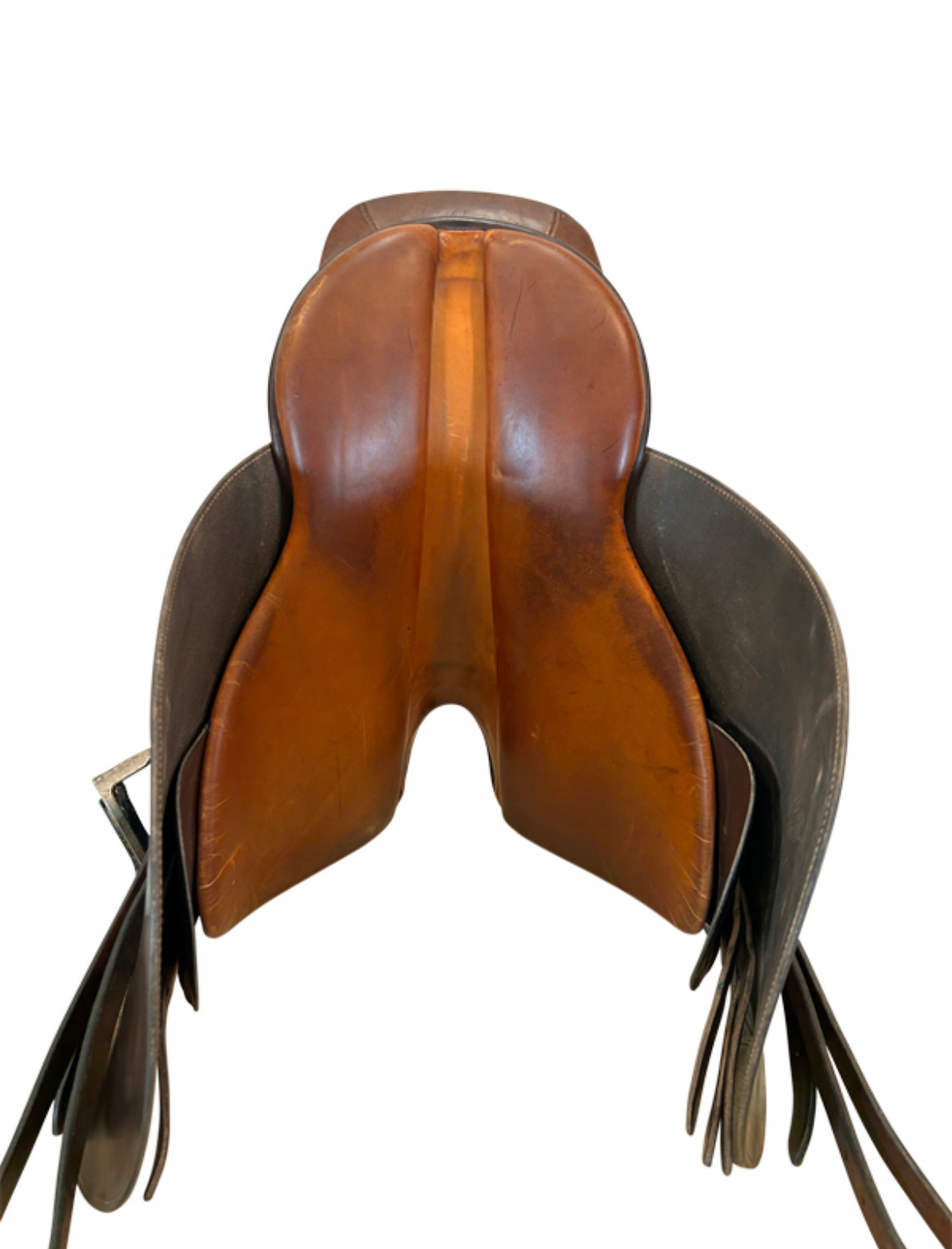 20 Inch Used Corinthian by Crosby Flat Seat Saddle 302 - Image 2