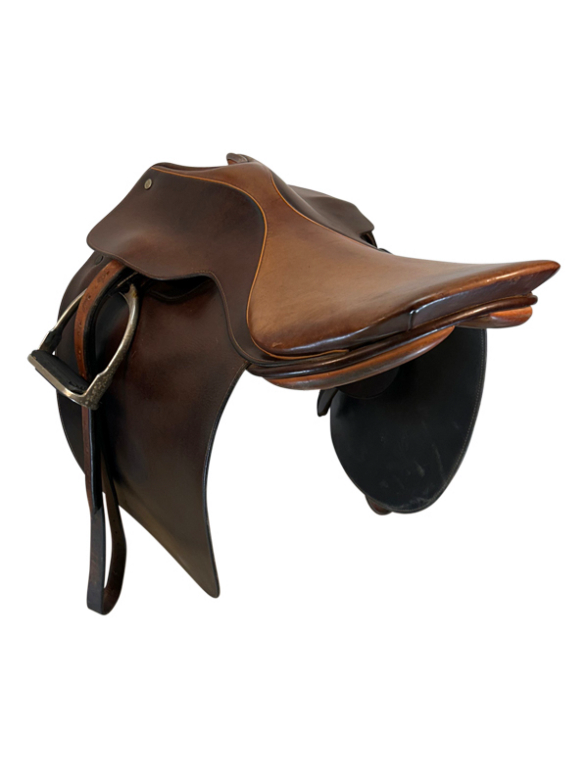 20 Inch Used Corinthian by Crosby Flat Seat Saddle 302 - Image 5