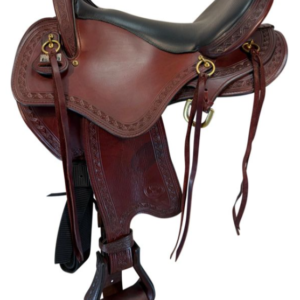 17 Inch Used Big Horn Endurance Saddle Medium Tree 809