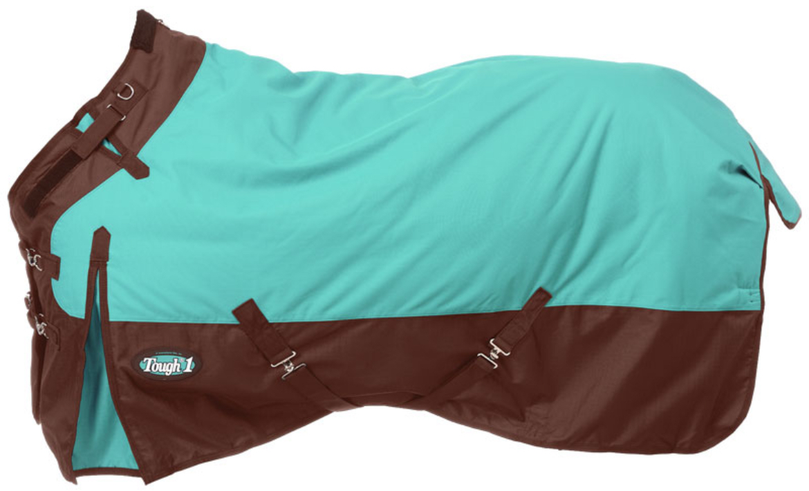 Tough-1 1200D 300g Waterproof Poly Turnout Blanket w/ Snuggit Neck 32-2120S - Image 2