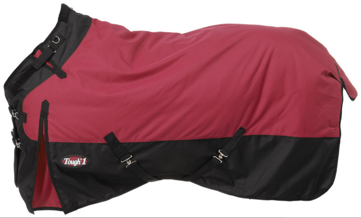 Tough-1 1200D 300g Waterproof Poly Turnout Blanket w/ Snuggit Neck 32-2120S - Image 3